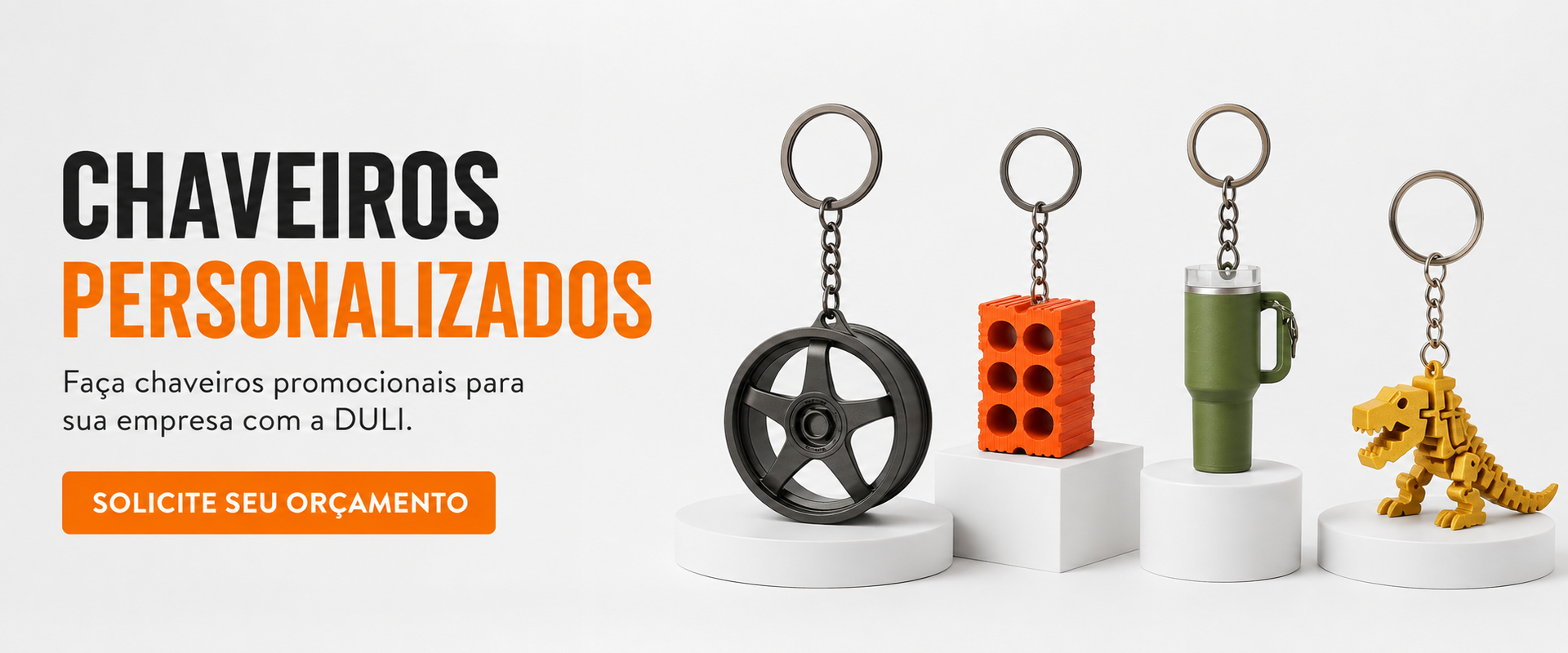 Chaveiros promocional para sua empresa