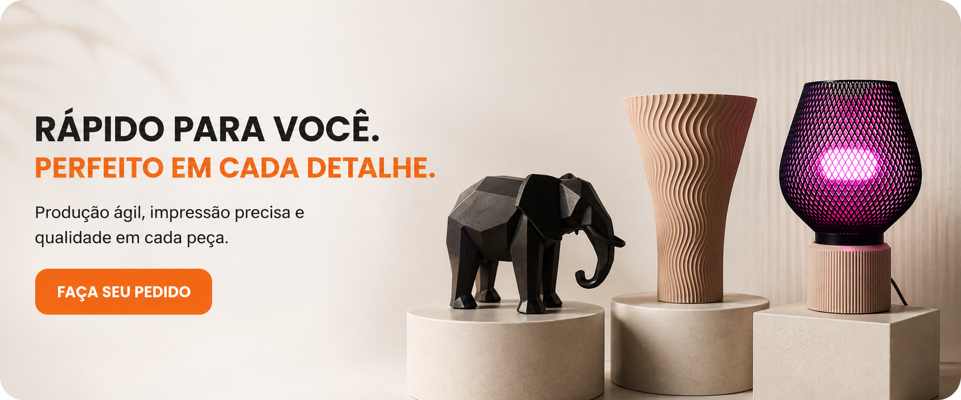 Rápido para você. Perfeito em cada detalhe.